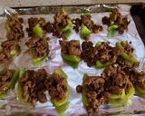 A picture of step 7 of Cheesy Bell Pepper Nachos.