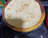 A picture of step 4 of Mix Vegetable Frankie.