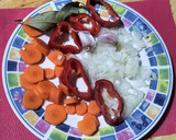 Foto del paso 2 de la receta: Morcillo de ternera con alcachofas y patatas