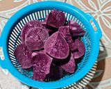 Foto langkah ke 1 dari resep Kolak Biji Salak Ubi Ungu.