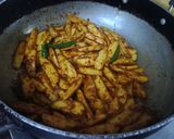 अरबी की सूखी सब्जी रेसिपी चरण 4 फोटो