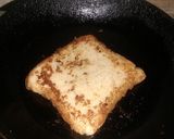 A picture of step 2 of Condensed milk Toast.