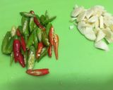 รูปขั้นตอนการทำที่ 1 ของ ข้าวกะเพราหมูชิ้น ไข่ดาว