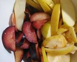 Foto del paso 4 de la receta: Tarta de frutas al sartén🥮🍏