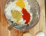 A picture of step 1 of Mutton Keema.