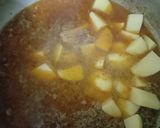 A picture of step 3 of Aloo Qeema 🍛.
