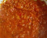 A picture of step 5 of White peas curry.