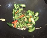 Foto langkah ke 3 dari resep Cumi asin cabe Ijo.