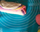 Foto langkah ke 7 dari resep Fancy (Rainbow) Japanese Milk Bread (Autolysis).