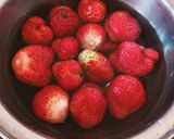 स्ट्रॉबेरी जैम strawberry jam रेसिपी चरण 1 फोटो
