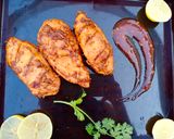 A picture of step 12 of Smoky Bbq Chicken Tikka.