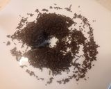 A picture of step 3 of Nutella truffles.