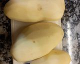 Foto del paso 1 de la receta: Milhojas de Papa, Crema y Dos Quesos