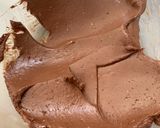 Foto langkah ke 7 dari resep Double chocolate cheese cake (tanpa gelatin).