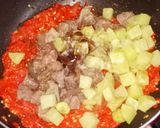Foto langkah ke 4 dari resep Balado Kentang Hati Ayam.
