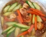 รูปขั้นตอนการทำที่ 3 ของ กุ้งผัดแตงกวา