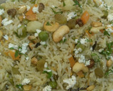 A picture of step 5 of Jaipuri Pulao.