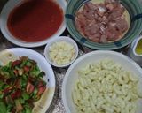 A picture of step 1 of Simple pasta.
