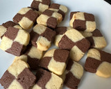 A picture of step 11 of Checkerboard Sablé (Shortbread) Cookies.