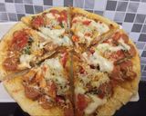Foto langkah ke 8 dari resep Pizza rumahan.