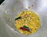 A picture of step 2 of Methi Subzi (Fenugreek leaves Dry Curry).