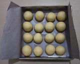 Foto langkah ke 6 dari resep Japanese Milky soft bread (roti sobek ala Jepang) tanpa mixer.