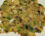 A picture of step 4 of Maida wala aloo ka paratha.