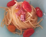 Foto del passaggio 5 della ricetta SPAGHETTI quadrati con datterino rosso e giallo