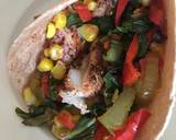 Healthy low fat baked fish tacos with grilled corn recipe step 6 photo