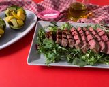Foto del passaggio 4 della ricetta Tagliata di scottona cotta nel barbecue casalingo