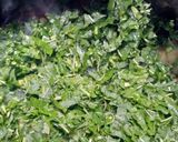 A picture of step 4 of Vegetable Beans.