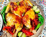 عکس مرحله 5 از دستور مرغ دودی روی گاز