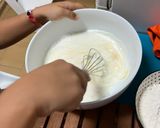 Foto del paso 2 de la receta: Tortitas americanas ¡auténticas! para desayuno cumple 5 Mateo 🎂🥞⚽️
