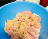 Foto langkah ke 2 dari resep Creamy chicken and bacon pasta (Resep No. 105).