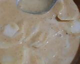 A picture of step 2 of Aloo kay pakoray.