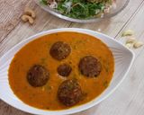 A picture of step 6 of Broccoli kofta Curry.