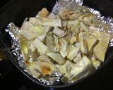 A picture of step 3 of Jackfruit Sabzi/Kathal Sabzi oil free (without fry).
