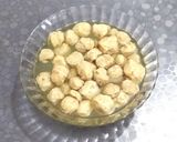 A picture of step 1 of Crispy Soyabean fry.