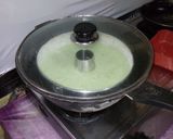 Foto langkah ke 6 dari resep Bolu pandan panggang biasa.
