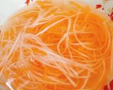 Hình bước làm 4 của món Bún chả giò thịt bò xào