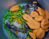 Une image de l'étape 2 de Tajine de petits pois à la viande.