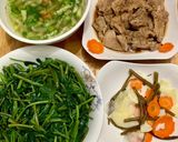 Hình bước làm 4 của món Cơm nhà 4