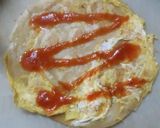 A picture of step 5 of Chicken kathi rolls.