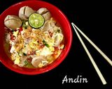 Foto langkah ke 8 dari resep Indomie Rebus Tek Tek Super Joss.