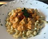 Tejfölös csirkepaprikás kicsit másképpen recept fázis 10 fotója