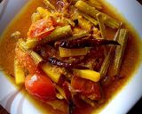 সজনে ডাটার ডাল রেসিপির ধাপ 3 ছবি