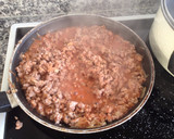 Foto del paso 5 de la receta: Berenjenas rellenas de carne en microondas con grill