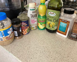 A picture of step 1 of Cheap lazy hummus.