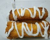 Foto langkah ke 7 dari resep Roti crispy mayo isi sosis dan keju.