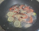 A picture of step 5 of Shaoxing Drunken Shrimp.